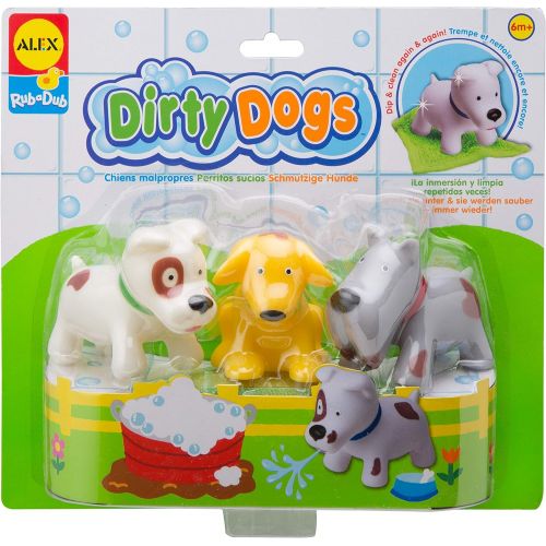  ALEX Toys Alex Rub a Dub Dirty Dogs Kids Bath Activity