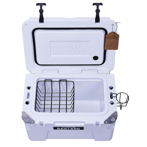 COLD BASTARD COOLERS 25L White Cold Bastard PRO Series ICE Chest Box Cooler Free Accessories