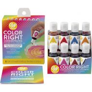 [아마존핫딜][아마존 핫딜] Wilton Color Right Performance Food Coloring Set, Achieve Consistent Colors for Icing, Fondant and Cake Batter, 8-Base Colors