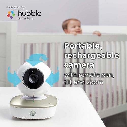 모토로라 Motorola Baby Motorola Smart Nursery Cam Portable Wi-Fi Video Baby Monitor Camera