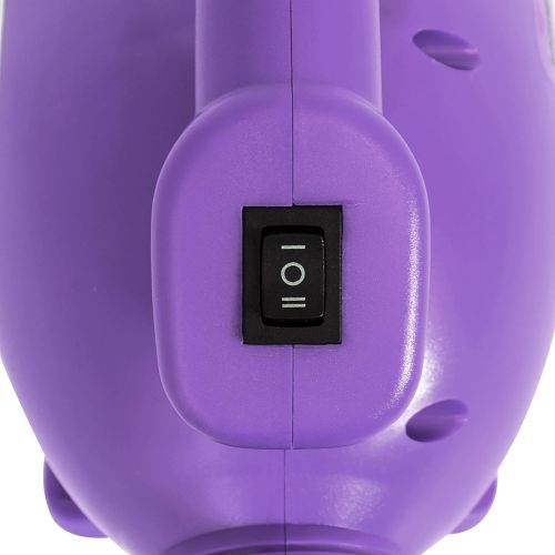  XPOWER B-55 - 2 HP Portable (Do it Yourself) Home Dog Force Dryer for Home Grooming, Backup Dryer, Travel Dryer| Purple