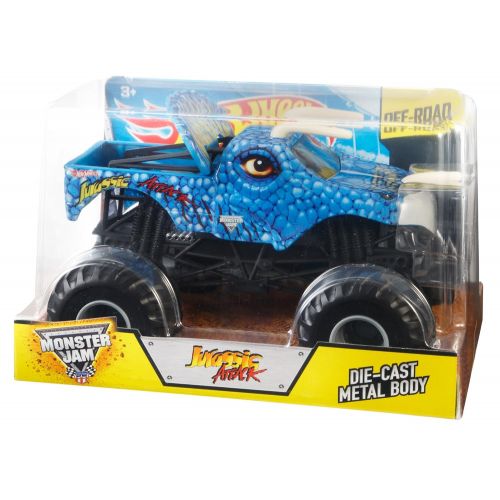  Hot Wheels Monster Jam 1:24 Scale Jurassic Attack Vehicle