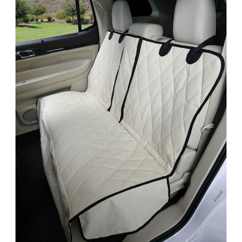  4Knines Dog Seat Cover with Hammock - 6040 split and middle seat belt capable - USA Based Company