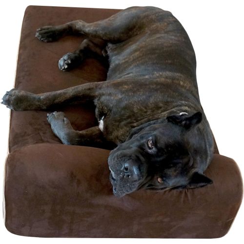  Bully beds Orthopedic Memory Foam Dog Bed - Waterproof Bolster Beds Large Extra Large Dogs - Durable Pet Bed Big Dogs