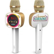 [아마존핫딜][아마존 핫딜] Singing Machine Official Carpool Karaoke, The Mic, Bluetooth Microphone for Cars, White (CPK545)