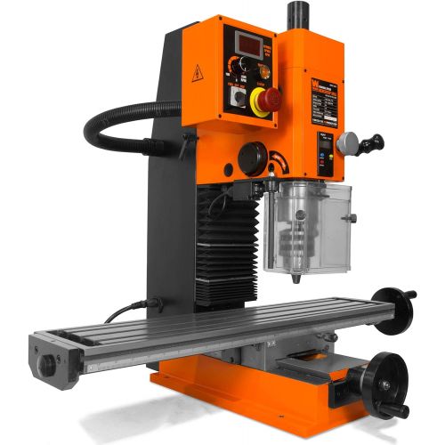  WEN 33013 4.5A Variable Speed Single Phase Compact Benchtop Milling Machine with R8 Taper