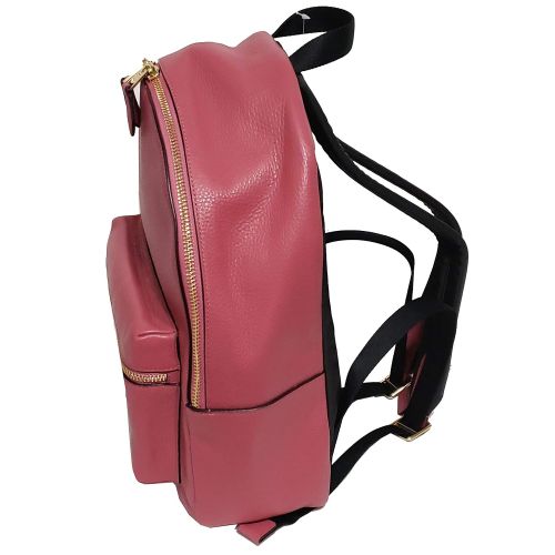  COACH Coach Leather Medium Backpack Pebbled Leather Bag Strawberry F30550 New