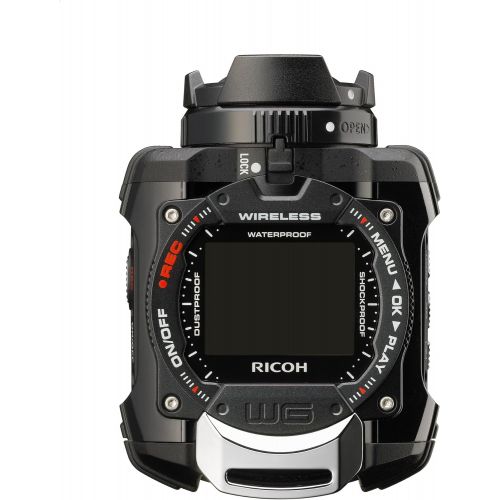  Ricoh WG-M1 Black Waterproof Action Video Camera with 1.5-Inch LCD (Black)