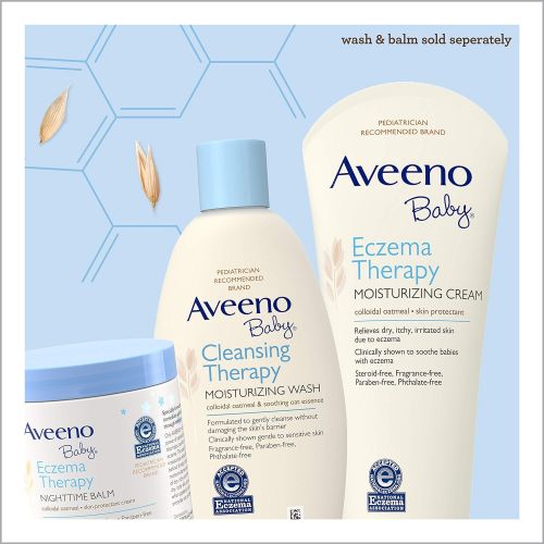  [아마존베스트]You purchased this item on September 13, 2018. Aveeno Baby Eczema Therapy Moisturizing Cream with Natural Colloidal Oatmeal for Eczema Relief, 7.3 oz