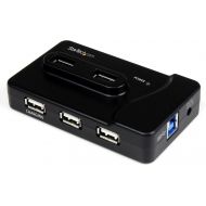 StarTech.com 6 Port USB 3.0 & USB 2.0 Hub with 2A Charging Port - 2x USB 3.0 Hub Ports & 4x USB 2.0 - Combo USB Hub with 20W Power Adapter