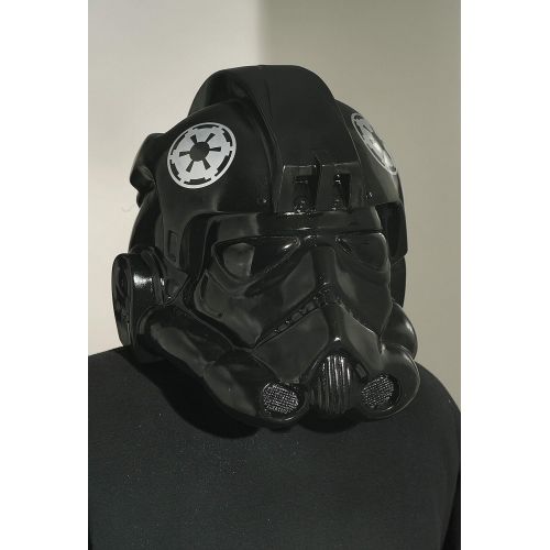  Star+Wars Star Wars Rubies Costume Mens Collectors Edition Fighter Helmet