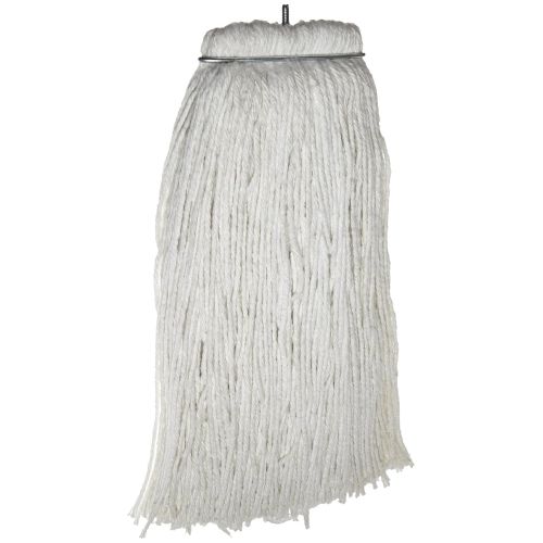  Impact Products Impact 40124 Valumax Screw-Type Regular Cut-End Rayon Wet Mop Head, 24 oz, White (Case of 12)