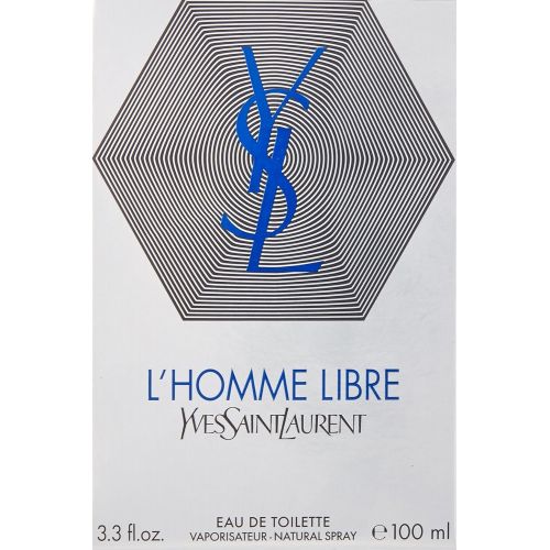 생로랑 Yves Saint Laurent LHomme Libre Eau De Toilette Spray for Men, 3.3 Ounce