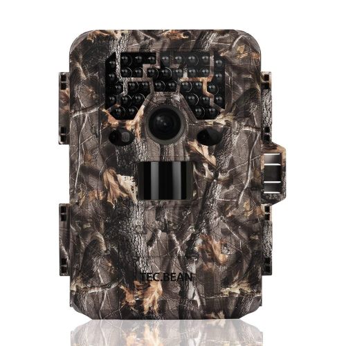  TEC.BEAN Trail Camera 12MP 1080P Full HD Game & Hunting Camera with 36pcs 940nm IR LEDs Night Vision up to 75ft23m IP66 Waterproof 0.6s Trigger Speed for Wildlife Observation and
