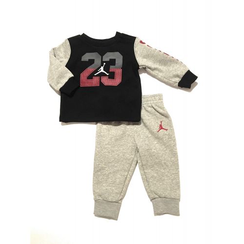 조던 Jordan Infant Boys Sweatsuit Dark Grey Heather 12 Months