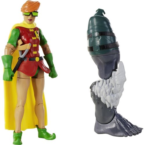 마텔 Mattel DC Comics Multiverse Robin Figure and Superman: Doomed 6 Figure Bundle