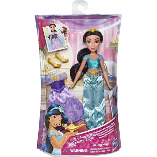 디즈니 Disney Princess Enchanted Evening Styles, Jasmine Doll with 2 Outfits