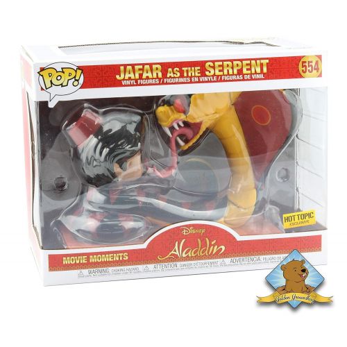  Aladdin’s Serpent Jafar with Aladdin Vinyl POP Figure Scene Hot Topic Exclusive