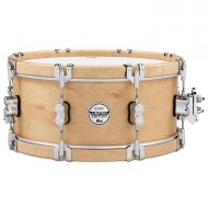 Pacific Drums & Percussion PDSX0614CLWH LIMITED Classic Wood Hoop 6x14 Snare Drum with Claw Hooks