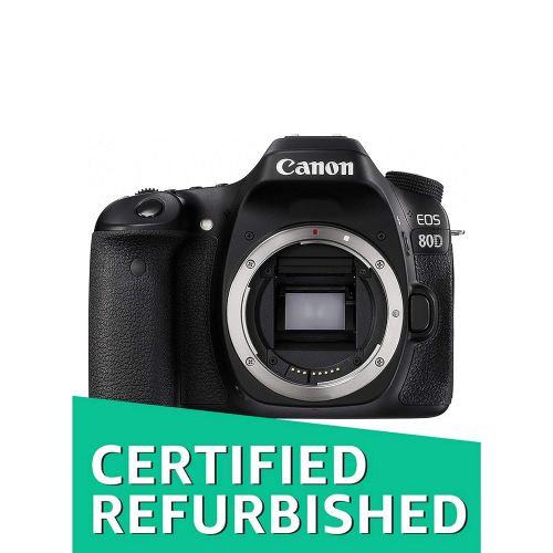 캐논 Canon 캐논 EOS 80D 디지털 SLR 카메라 - 부모(공인 리퍼비시)