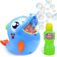 [아마존 핫딜]  [아마존핫딜]Kidzlane Bubble Machine, Automatic Durable Bubble Blower for Kids, 500 Bubbles per Minute, Simple and Easy to Use