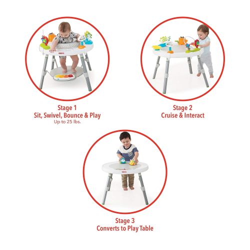 스킵 Skip Hop Baby Activity Center: Interactive Play Center with 3-Stage Grow-with-Me Functionality, 4mo+, Explore & More