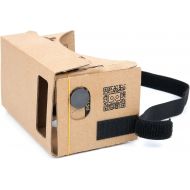 DURAGADGET Padded 3D Virtual Reality VR Headset Glasses - Compatible with The ZTE Axon 7