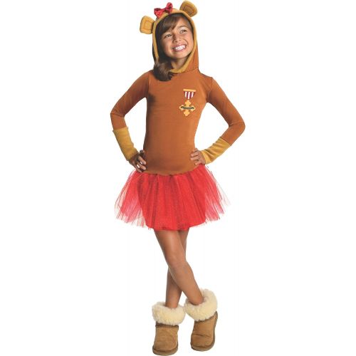 Rubies Wizard of Oz Cowardly Lion Hoodie Dress Costume, Child Large