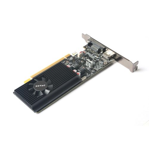 ZOTAC GeForce GT 1030 2GB GDDR5 64-bit PCIe 3.0 DirectX 12 HDCP Ready Low Profile Video Card ZT-P10300A-10L