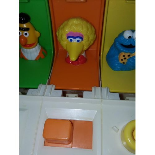  1985 Muppets, Inc. Playskool Muppets Sesame Street POPPIN PALS with Ernie & Bert, Big Bird, Cookie Monster & Oscar The Grouch