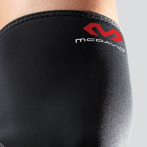  Neoprene Knee Support: McDavid Knee Compression Sleeve - Provided Added Thermal Compression and Support During Exercise for Men & Women - Includes 1 Sleeve (1 unit)