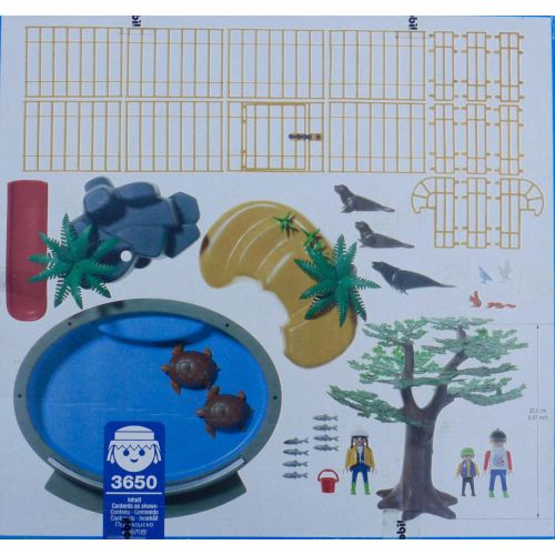 플레이모빌 PLAYMOBIL (プレイモビル) Zoo - Sea Life Aquarium Set (3650)(行輸入品)