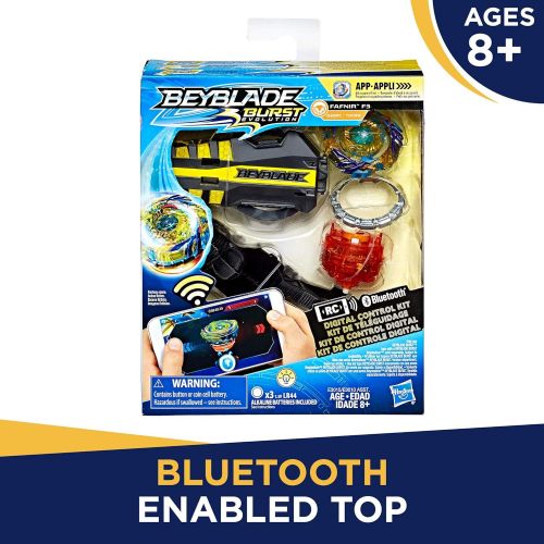  [아마존베스트]BEYBLADE Burst Evolution Digital Control Kit Fafnir F3 Remote Control Bluetooth Enabled Battling Top