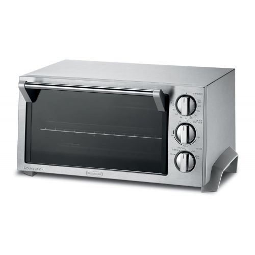 드롱기 DeLonghi EO1270 6-Slice Convection Toaster Oven, Stainless Steel