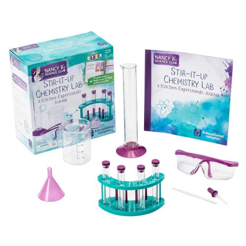  Educational Insights Nancy Bs Science Club Stir-It-Up Chemistry Lab & Kitchen Experiments Journal