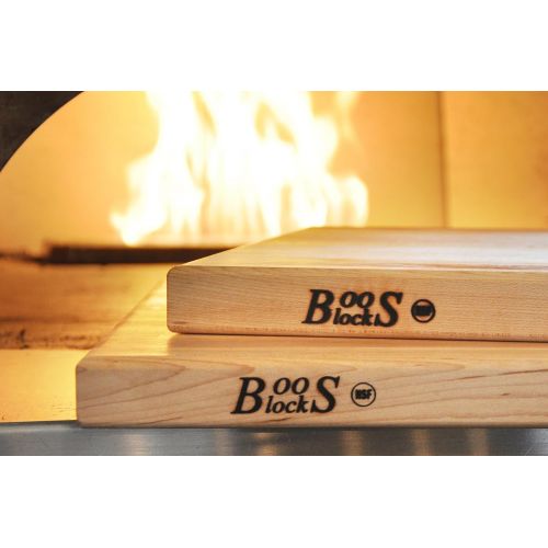  John Boos Block R02 Maple Wood Edge Grain Reversible Cutting Board, 24 Inches x 18 Inches x 1.5 Inches
