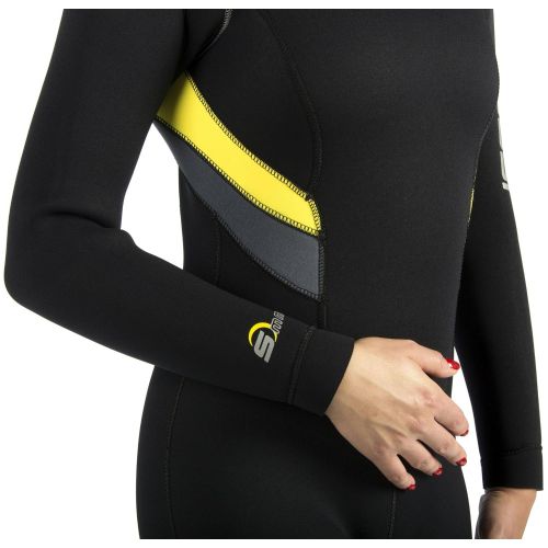 크레시 Ladies Full Wetsuit 5mm7mm Durable Nylon II Neoprene for Scuba Diving | CASTORO LADY by Cressi: quality since 1946
