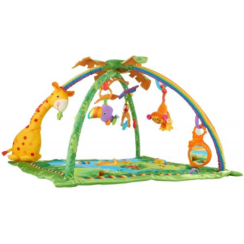 피셔프라이스 Fisher-Price Rainforest Melodies and Lights Deluxe Gym