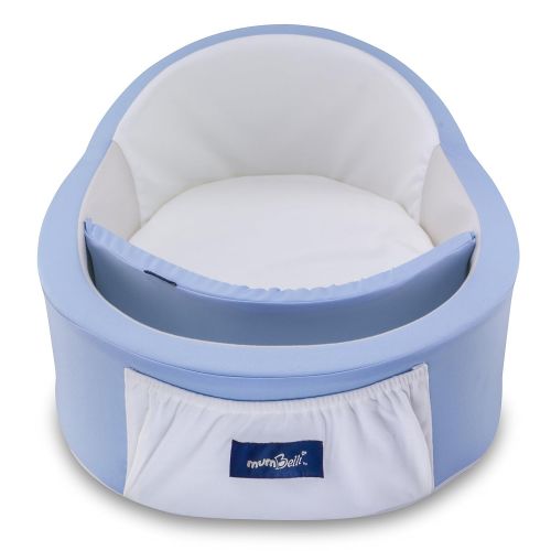  MUMBELL Mumbelli  The only Womb-Like and Adjustable Infant Bed; Patented Design (Peach). Light Weight for Easy Travel, Perfect for Lounging, Resting or co Sleeping. Reflux Wedge and Carry