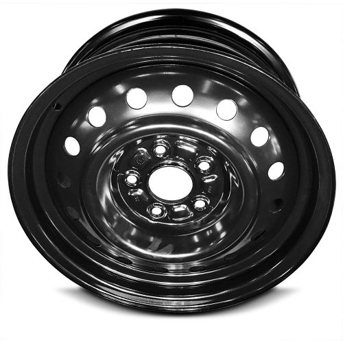  Road Ready Car Wheel For 2006-2007 Honda Civic 16 Inch 5 Lug Steel Rim Fits R16 Tire - Exact OEM Replacement - Full-Size Spare