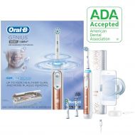 Oral-B 9600 Electric Toothbrush, 3 Brush Heads, Rose Gold, Powered by Braun