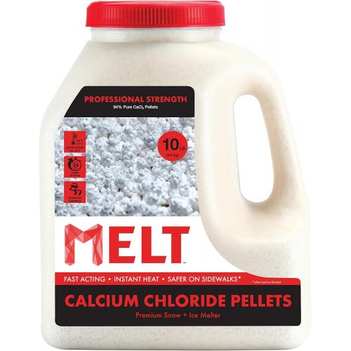  Snow Joe MELT50CCP 50-LB Professional Strength Calcium Chloride Pellets Ice Melter Resealable Bag