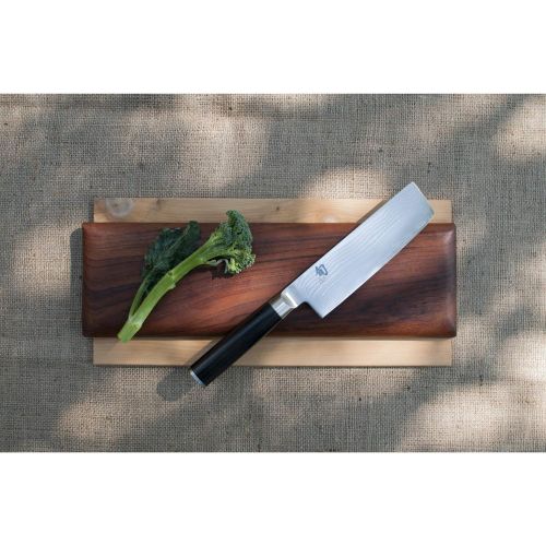  Shun Classic 6-12-Inch Stainless-Steel Nakiri Knife