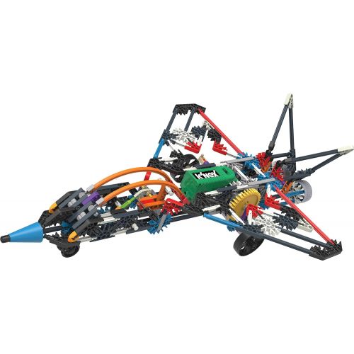 케이넥스 KNEX K’NEX  Turbo Jet  2-in-1 Building Set  402 Pieces  Ages 7+  Engineering Educational Toy
