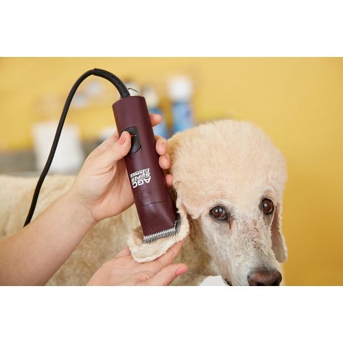  Andis UltraEdge Super 2-Speed Detachable Blade Clipper, Professional Animal/Dog Grooming, AGC2