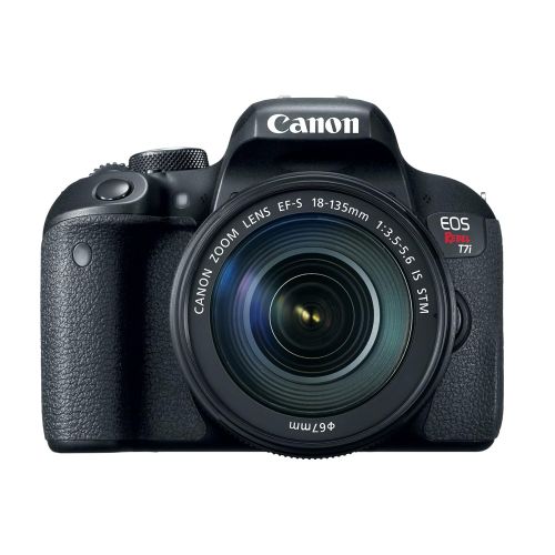 캐논 Canon EOS Rebel T7i DSLR 카메라 18-55mm 렌즈 포함 - 블랙 (공인 리퍼비시)