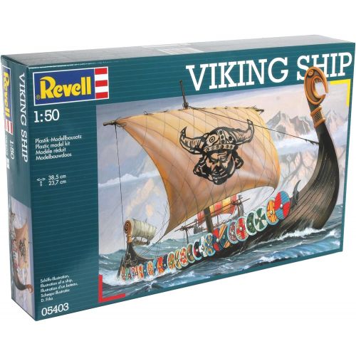  Revell of Germany Viking Ship Plastic Model Kit
