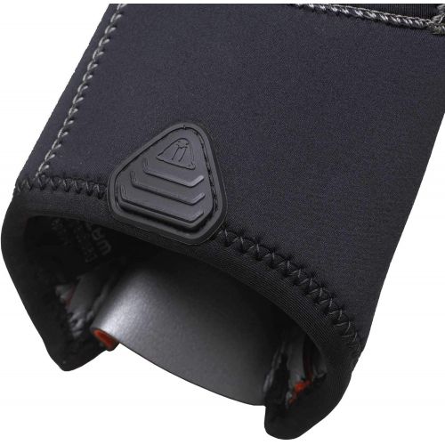  New Tusa Waterproof 5mm 5-Finger Stretch Neoprene Gloves (Medium) with GlideSkin Interior and a Long Zipper for easy Donning