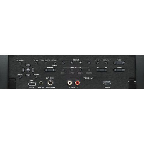 야마하 Yamaha Audio Yamaha AVENTAGE Audio & Video Component Receiver, Black (RX-A3070BL), Works with Alexa