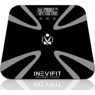 INEVIFIT Body-Analyzer Scale, Highly Accurate Digital Bathroom Body Composition Analyzer, Measures Weight, Body Fat, Water, Muscle, BMI, Visceral Levels & Bone Mass for 10 Users. 5
